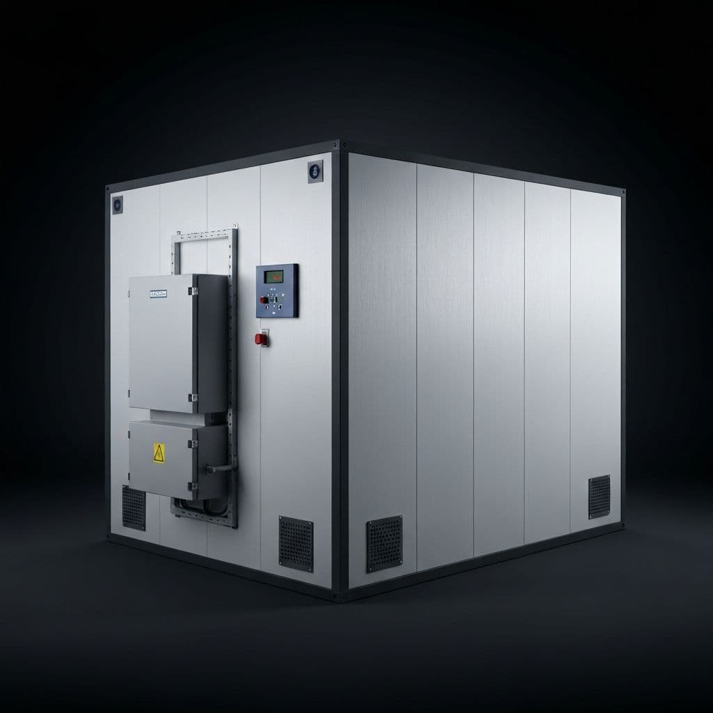 Cámara de Refrigeración - Cámara de refrigeración modular con paneles aislados de alta eficiencia.